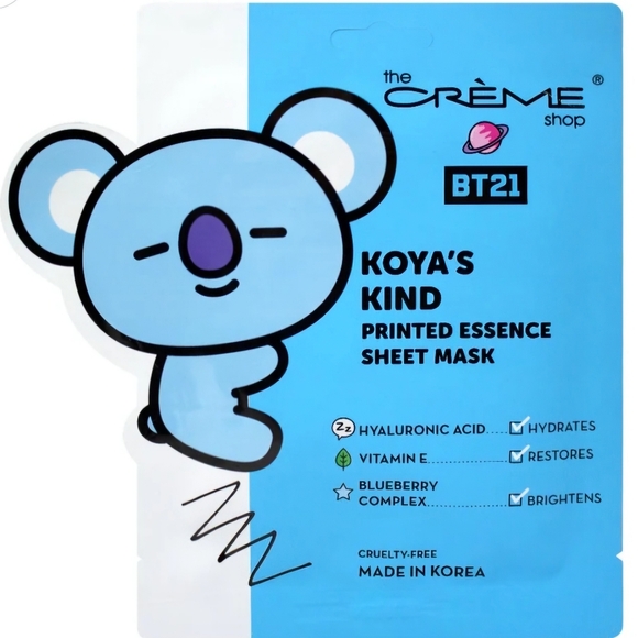 *NEW* The Crème Shop | BT21: Complete Printed Essence Sheet Mask Collection - Picture 10 of 13
